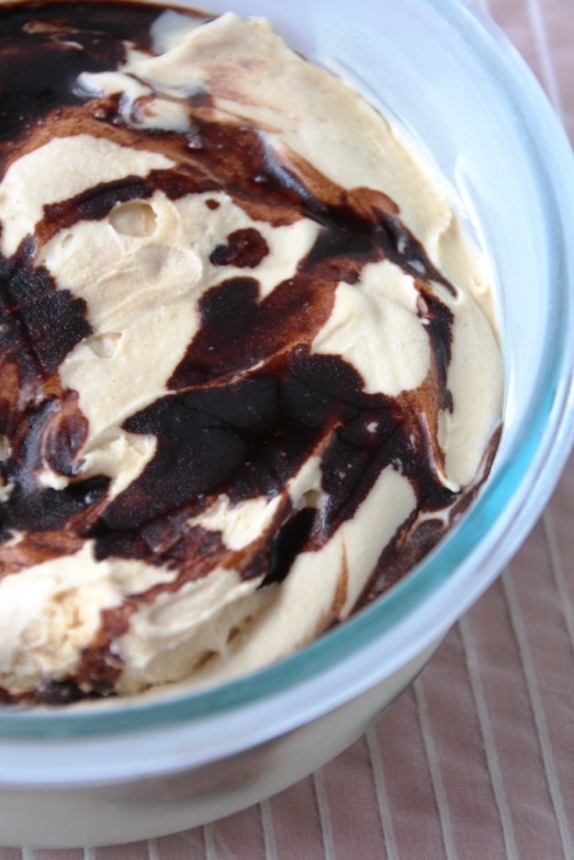 Peanut Butter Fudge Ripple Ice Cream {{Baking Bytes}}